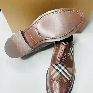 Burberry | Shoes | Burberry Brown Tan Oxford Shoes With  display picture 3